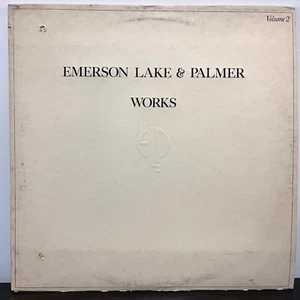 EMERSON LAKE & PALMER - Works Volume 2 (1977) - 12" Vinyl Record LP - VG+ - Picture 1 of 3