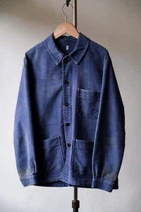 French Vintage “Le Sans Pareil” Moleskin Work Jacket - Picture 1 of 10