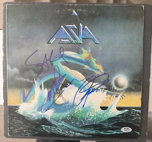 Asia Signed Vinyl By 3 Members Downes Howe Palmer PSA/DNA Autograph Record Album - Picture 1 of 5