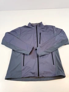 Marmot Jacket Mens Large Gray Windstopper Gor-Tex Softshell Outdoor Hiking Zip - Picture 1 of 18