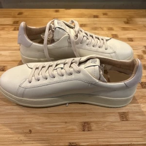 Autry Dallas Low Man Leat/marsh talla EE. UU. 11 color crema blanco roto - Imagen 1 de 5