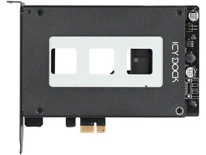 ICY DOCK ToughArmor MB839SP-B 2.5" SATA SSD/HDD to PCIe 2.0 x1 Hot-Swap Mobile - Picture 1 of 5