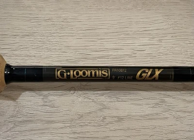 Caña de pescar con mosca G Loomis GLX FR10812 de dos piezas 12 pesos 9’ con estuche Foto 1 de 4