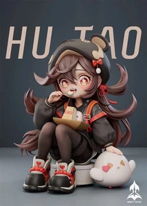 NINETY SEVEN STUDIO Genshin Impact Hu Tao Juego Coleccionable Limitado Modelo GK Nuevo - Imagen 1 de 8