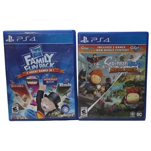PS4 Hasbro Family Fun Pack y ScribbleNauts Mega Pack - ¡Dobla la diversión! - Imagen 1 de 5