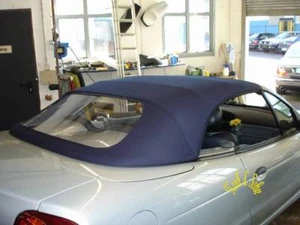 Renault Megane Cabrio Heckscheibe blind und verkratzt? PVC Scheiben Politur - Bild 1 von 2