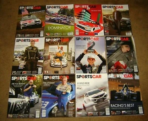 Sportscar Magazine whole year 2018 lot Publication Sports Car Club of America - Imagen 1 de 12