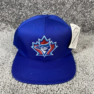 Vintage Toronto Blue Jays Snapback Hat Outdoor Cap 90s Blue NWT Deadstock NOS - Picture 1 of 7