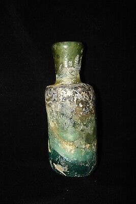 Ancient Roman Israel Glass Jar 100ad   Time Of Jesus Bible Archaeology • 60$