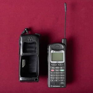 Motorola early vintage iDEN i600 Phone with manual & case - Photo 1 sur 4