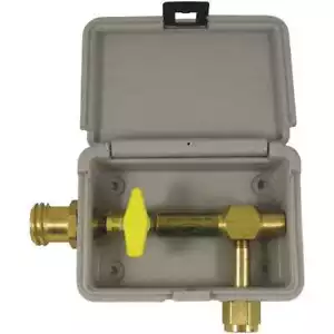 MEC ME951GRY Gas Outlet Box Single in Gray - Picture 1 of 1