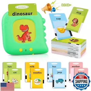 Beefox Talking Flash Cards for Toddlers 1-3, Autism Sensory Toys for Autistic - Picture 1 of 5