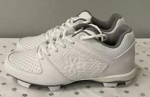 Neu Ringor Rip-It Diamond Softballschuhe Jugend Größe 6Y weiß UVP 61,99 $ - Bild 1 von 11