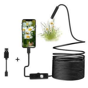 Direct Plug To Android Borescope Endoscope Snake Inspection Camera Waterproof - Picture 1 of 13