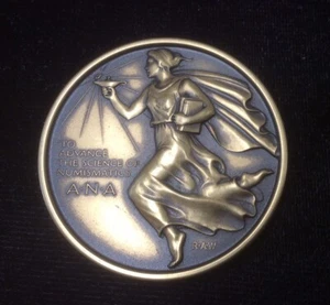 June 10, 1982 - American Numismatic Association - Bronze Dedication Coin - Picture 1 of 5