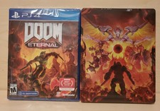 Doom Eternal (PS4, Playstation 4) Brand New Factory Sealed w/ Steelbook 