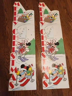 Набор из 2 рождественских украшений для дверей/окон Disney Merry - Изображение 1 из 4