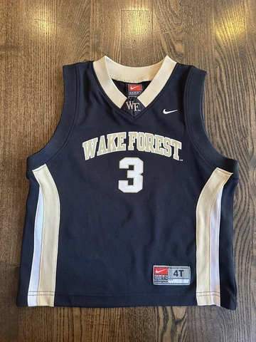 RARE Nike CHRIS PAUL #3 Wake Forest Demon Deacons Jersey Toddler Size 4T Cover