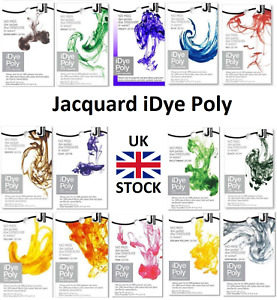 iDye Poly Fabric Dye for Polyeser and Nylon - Full Colour Range Nylon Jacquard