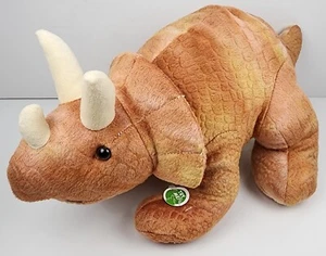 Discovery Kids Triceratops Dinosaur 18" Plush Roars Stuffed Animal 2015 Tested - Picture 1 of 10