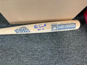 Detroit Tigers Alan Trammell SIGNED COOPERSTOWN BAT CUSTOM HOF 2015 JSA WITNESS - Picture 1 of 2