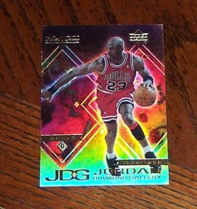 MICHAEL JORDAN 2000 UD BLACK DIAMOND JORDAN DIAMOND GALLERY CHICAGO BULLS DG5 - Picture 1 of 3