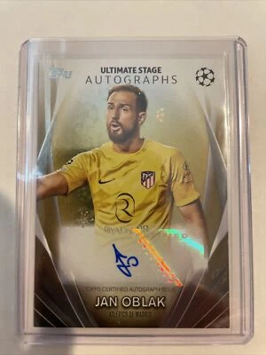 JAN OBLAK TOPPS AUTOGRAPH SP #/50 - Image 1 of 4