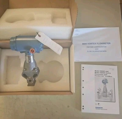 New ROSEMOUNT 8800C Smart  Vortex Flow Meter 8800 CW005SA1N1F1A01M5 - Image 1 of 4