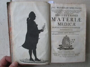 SPIELMANN : INSTITUTIONES MATERIAE MEDICAE, 1784. - Imagen 1 de 22
