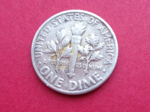 1952-S  HIGH GRADE SILVER  ROOSEVELT DIME Cover