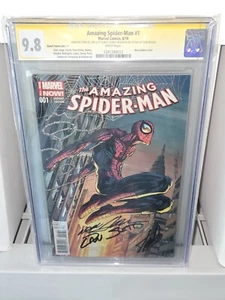 Amazing Spider-Man #1 Variante Experta CGC SS STAN LEE Firmado Primer Día Lanzamiento 9.8 - Imagen 1 de 7