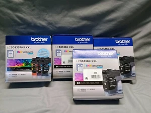 Brother 2024.04 color lc30333pks xxl mfc-j805dw mfc-j815dw mfc-j995dw; lc3033bk - Picture 1 of 10