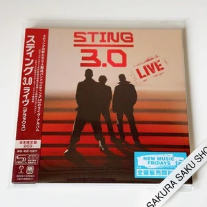 Sting 3.0 Live Limited Edition 2SHM-CD Japan Deluxe Version UICY-80593 - Picture 1 of 22
