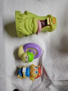 Vintage Glo Friends Glow Worm Figure 1984 Hasbro,slimmer Bubble Topper,126 - Imagen 1 de 20