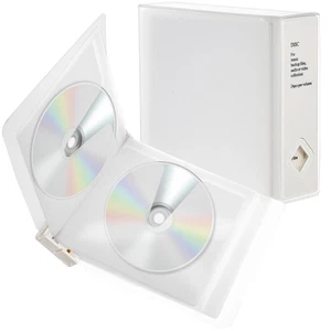 CD Case Simple Practical CD Holder Portable Disc Storage Organizer Storage - Afbeelding 1 van 11