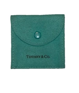 Tiffany & Co. Blue Snap Pouch Small 2”x 2” - Picture 1 of 2