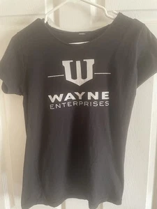 Camiseta ajustada para mujer Wayne Enterprises Super Hero película y cómic fan - Imagen 1 de 2