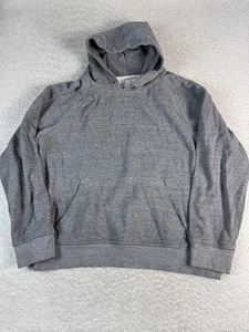 Flint and Tinder Hoodie Herren Large grau Pullover Made in USA Baumwollmischung Raglan - Bild 1 von 7