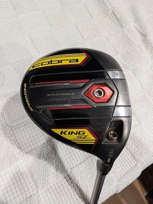 Cobra King SpeedZone  Right Handed Fairywood 3 Wood Golf Club - Black/Yellow - Image 1 of 3