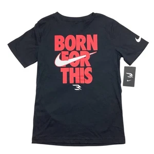 Nike Born for This T-Shirt Junge Größe Jugend L 12-13 Jahre schwarz rot Russell Wilson - Bild 1 von 8