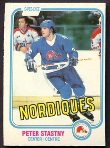 1981-82 OPC O Pee Chee # 269 Peter Stastny RC Rookie Nordiques ¡Sin pliegues! - Imagen 1 de 2
