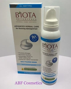 Biota Advanced Herbal Care Daily Foaming Serum for Thinning - Damaged Hair 150ml - Picture 1 of 3
