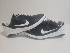 Nike Infinity G Golf Shoes Men's Size 10w CT0535-001 Black White - Picture 1 of 6