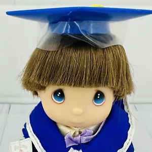 Momenti Preziosi 4" Ciao Bambini Blu Giallo Laurea Ragazzo Capelli Castani Diploma - Foto 1 di 9
