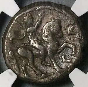156 NGC VF Antoninus Pius Egypt Alexandria Emperor Horseback Horse (23123003C) - Picture 1 of 6