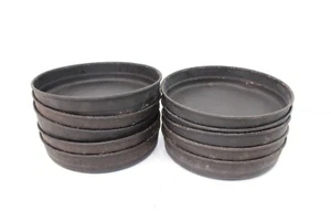 10 - LITTLE CAESARS 10"x 2" Comercial Aluminio Negro Pizza Sartén Sazonada REDONDA - Imagen 1 de 4