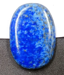 Piedra preciosa suelta azul lapislázuli 70 quilates forma ovalada natural certificada por EGL MAO - Imagen 1 de 10