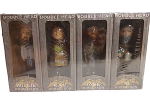 DUCK DYNASTY Set Of 4 Bobble Heads In Boxes Jase Kay Willie Si - Fierce - Picture 1 of 8