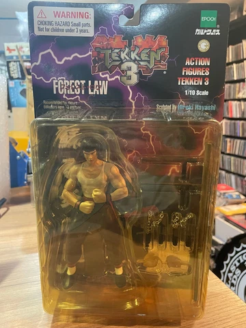 Tekken 3 Forest Law : 10 Action Figure by Epoch New in Box Cover
