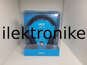Brand NEW Logitech H800 Black Wireless Over The Head Headset with Mic